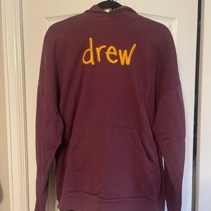 Drew House scribble embroidery hoodie